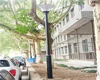 西安唐都醫院道路庭院燈安裝施工項目